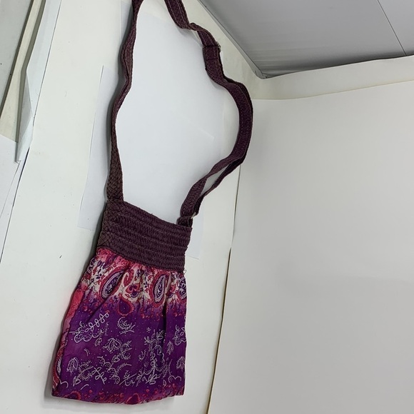 Pink bohemian style bag small bag - Picture 7 of 7